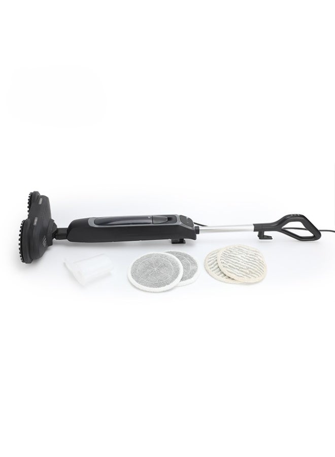 DSB Spin Steam Mop 1500W Powerful Steam Cleaner Double Rotating Pads 360 Degree Deep Cleaning 400ml Water Tank LED Light Self Propelled Floor Cleaner - Image 2